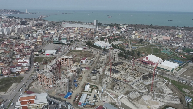 Samsun İlkadım ve Canik'te kentsel dönüşüm sürüyor