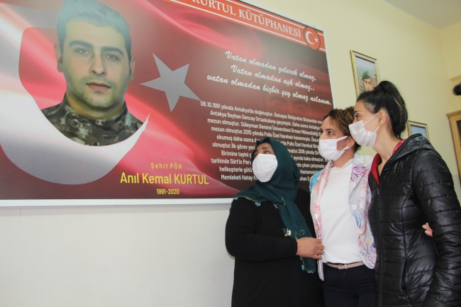 Şehit polisin adı kütüphanede yaşatılacak