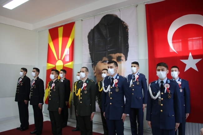 Atatürk’ün Manastır Askeri İdadisinden mezuniyetinin 122. Yılı kutlandı