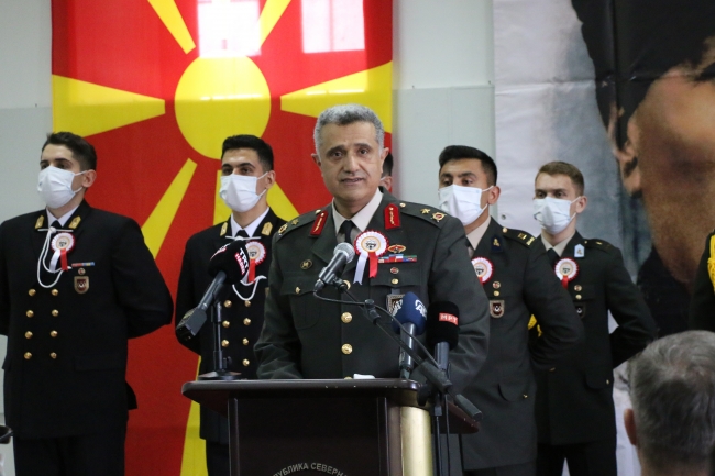 Atatürk’ün Manastır Askeri İdadisinden mezuniyetinin 122. Yılı kutlandı