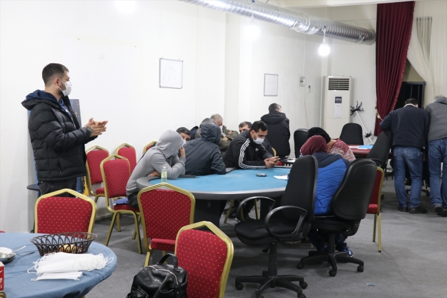 Depoda kumar oynayan 30 kişiye para cezası