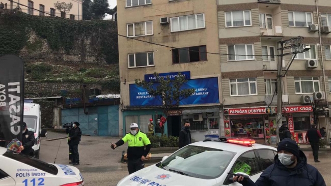 Bursa'da heyelan nedeniyle bazı evler tahliye ediliyor