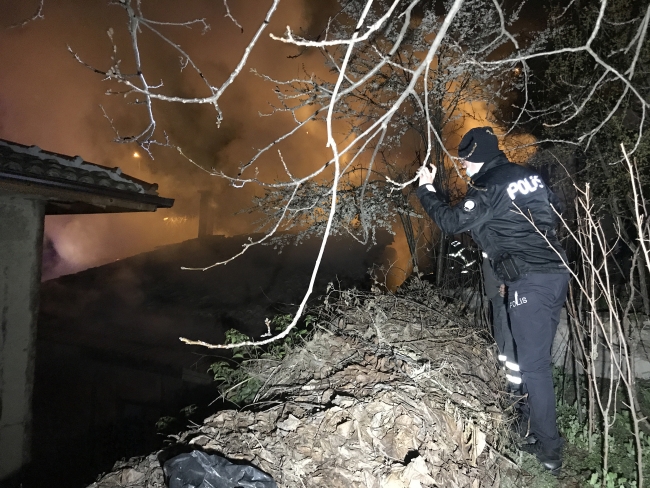 130 yıllık tarihi konakta yangın