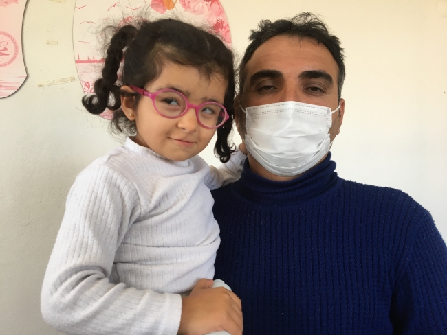 Hırsızlar görme engelli Nehir’in geleceğini çaldılar