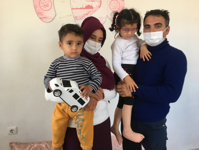 Hırsızlar görme engelli Nehir’in geleceğini çaldılar