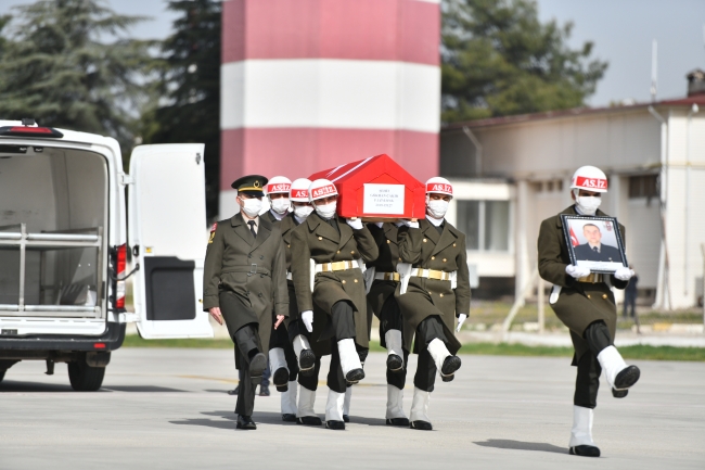 Şehit Piyade Uzman Onbaşı Çakır'ın cenazesi memleketine gönderildi