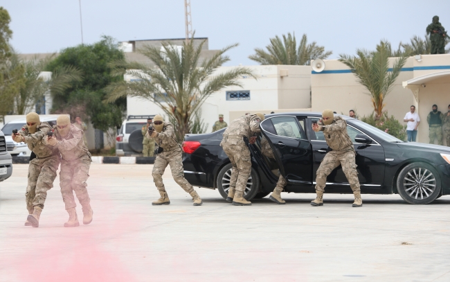 Libya’da TSK’nin eğitim verdiği askeri öğrenciler mezun oldu