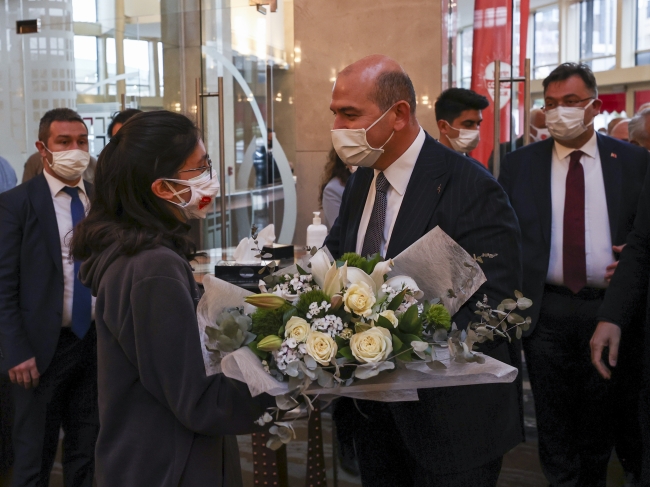 Bakan Soylu 8 ilden 160 gençle bir araya geldi