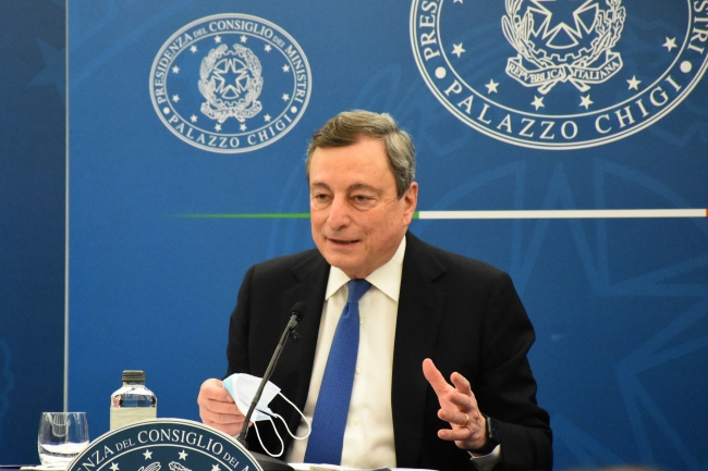 İtalya Başbakanı Mario Draghi | Fotoğraf: AA