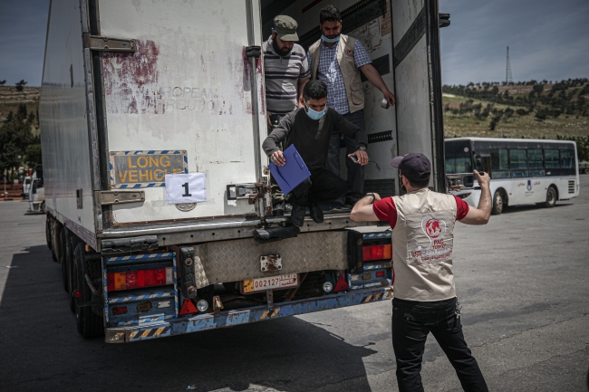 DSÖ'nün gönderdiği aşılar İdlib'e ulaştı