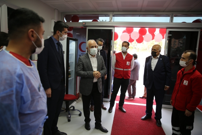 Mardin'de kan bağış merkezinin açılışı yapıldı