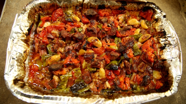 Kayseri lezzetlerinden 'fırın ağzı' iftar sofralarını süslüyor