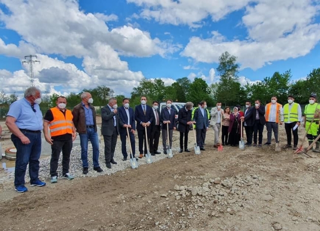 Almanya'da cami ve kültür merkezinin temeli atıldı