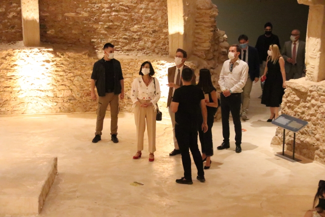 AB Türkiye Delegasyonu Başkanı Göbeklitepe'yi ziyaret etti
