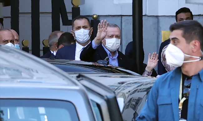 Cumhurbaşkanı Erdoğan Brüksel'de