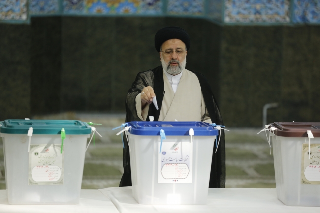 Fotoğraf: AA | Cumhurbaşkanı adayı İbrahim Reisi