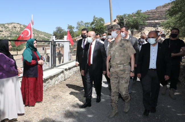 Mardin'de teröristlerin 34 yıl önce katlettiği 30 vatandaş anıldı