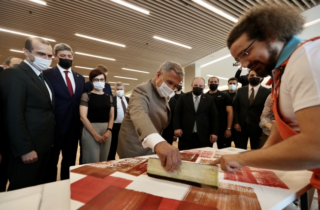 Bakan Varank, Tataristan Cumhurbaşkanı ile Bilişim Vadisi'ni ziyaret etti