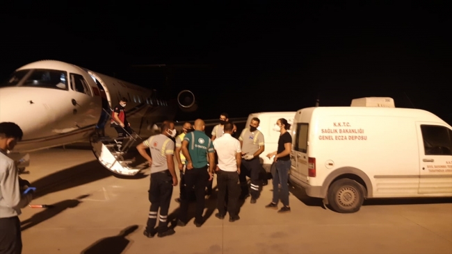 Türkiye'den KKTC'ye 50 bin doz daha aşı gönderildi