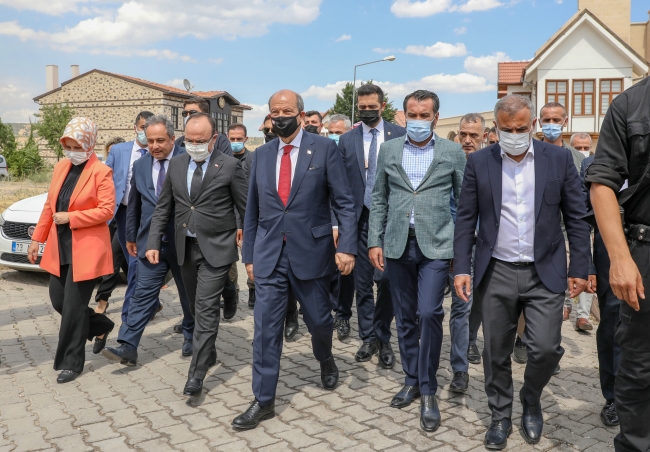 KKTC Cumhurbaşkanı Tatar: Arkamızda güçlü Türkiye var