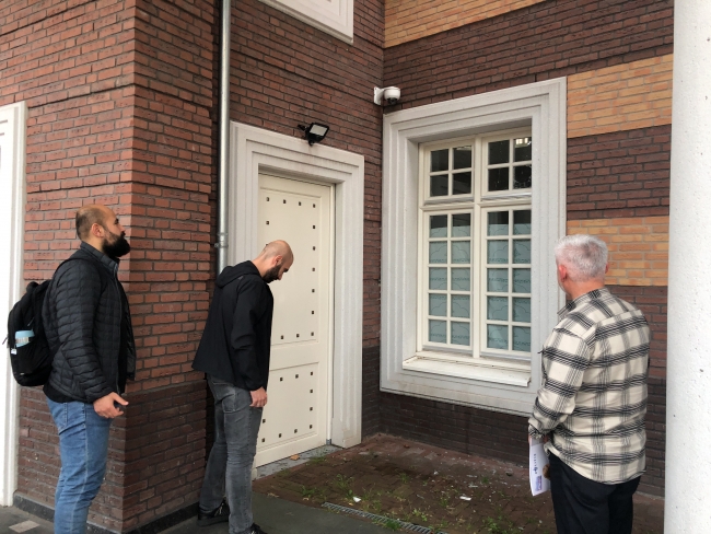 Hollanda'da Amsterdam Ayasofya Camii'ne saldırı