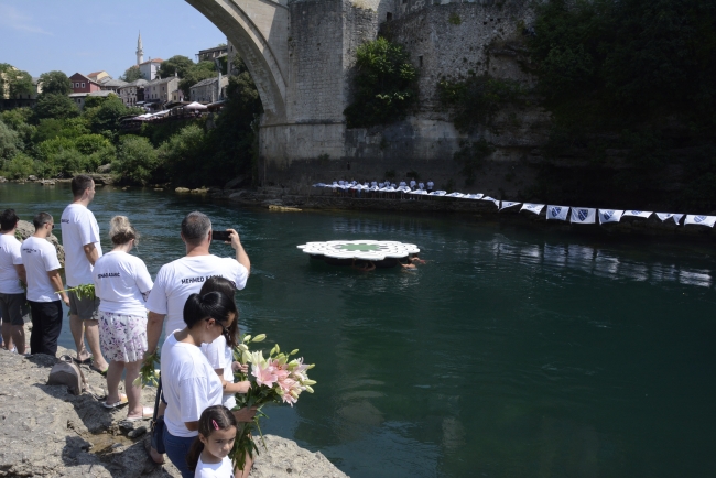 Mostar Köprüsü'nden sessiz atlayış gerçekleştirildi