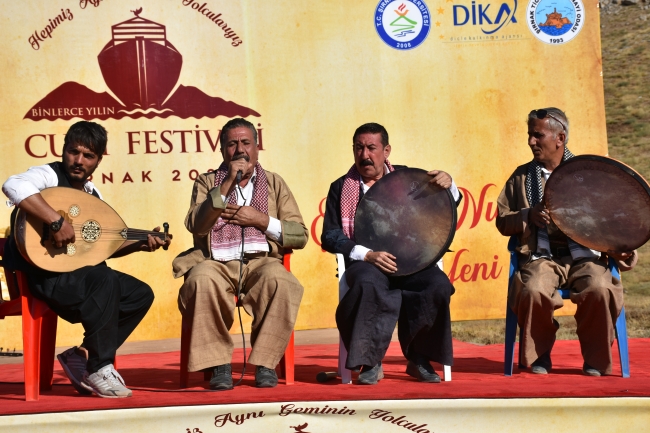 Cudi Dağı'nda 40 yıl sonra festival düzenlendi