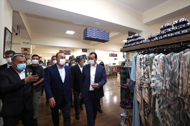 Dışişleri Bakanı Çavuşoğlu Özbekistan'da