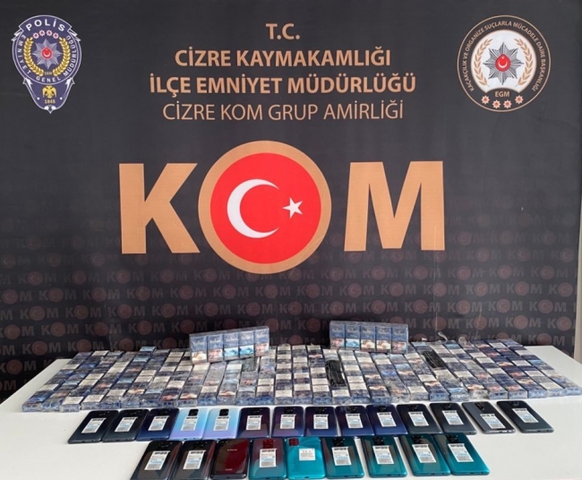 Şırnak'ta uyuşturucu ve kaçakçılık operasyonları: 16 gözaltı