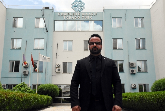 Maarif Vakfı Çad Temsilcisi İbrahim Duman | Fotoğraf: AA