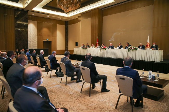 TBMM Başkanı Şentop'un Azerbaycan temasları sürüyor