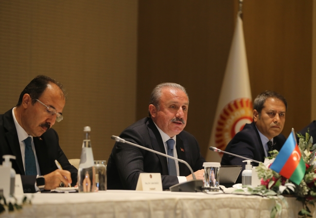 TBMM Başkanı Şentop'un Azerbaycan temasları sürüyor