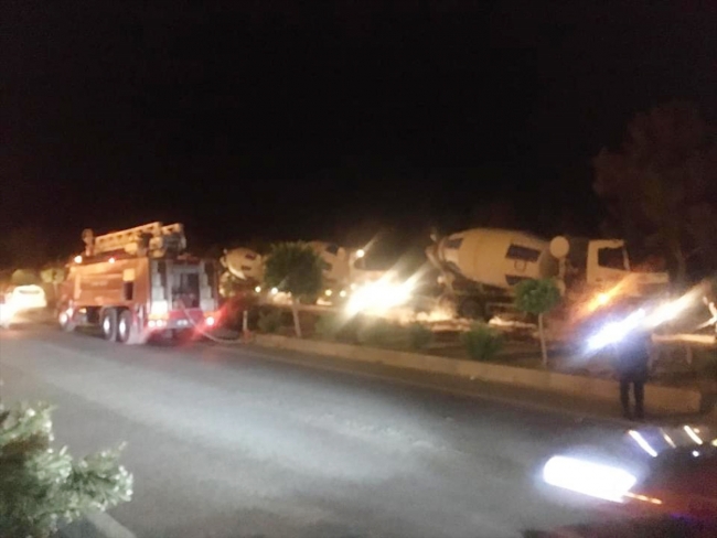 Alanya'da zirai alanlarda çıkan yangınlar söndürüldü