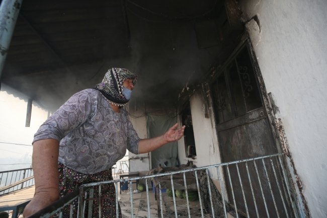 Kanser tedavisi için biriktirdiği parası yangında kül oldu