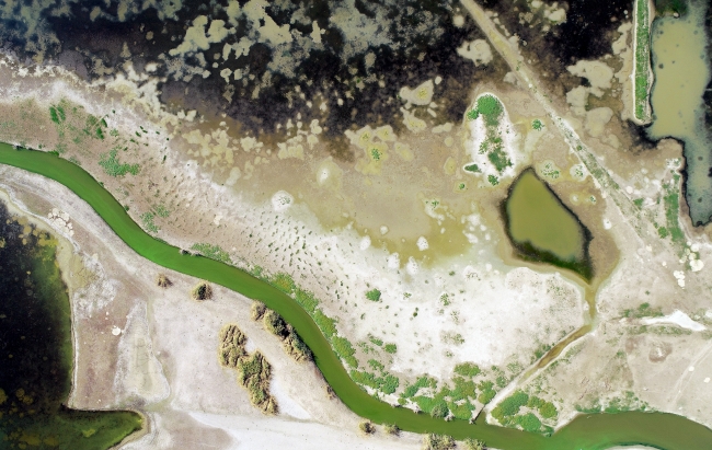 Konya'da birçok baraj, göl ve gölet dip seviyeleri gördü