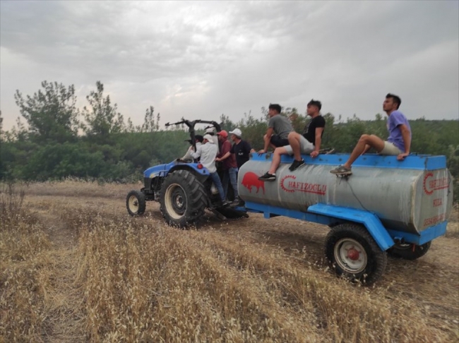 Manisa'da çıkan orman yangını kontrol altına alındı