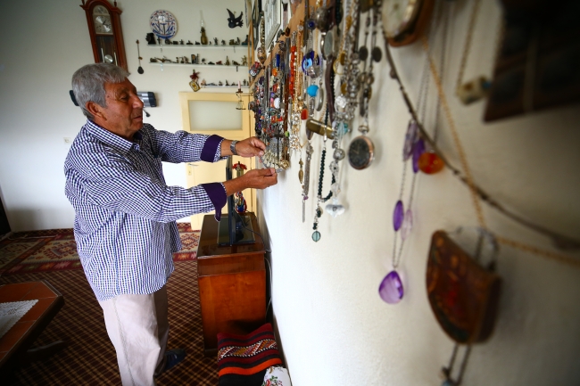 Çocukluk tutkusu koleksiyona dönüştü