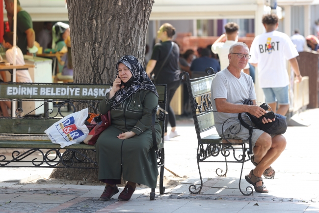 Edirne'de sıcaklık yaşamı olumsuz etkiliyor