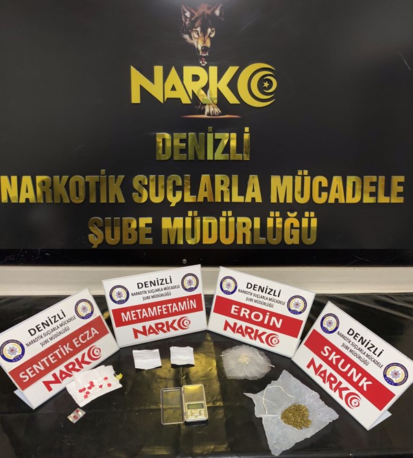 Denizli'de uyuşturucu operasyonu: 12 tutuklama