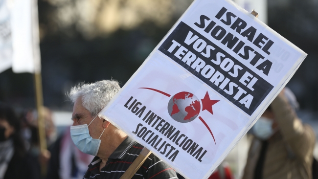 Arjantin'de Filistinli tutuklulara destek gösterisi düzenlendi