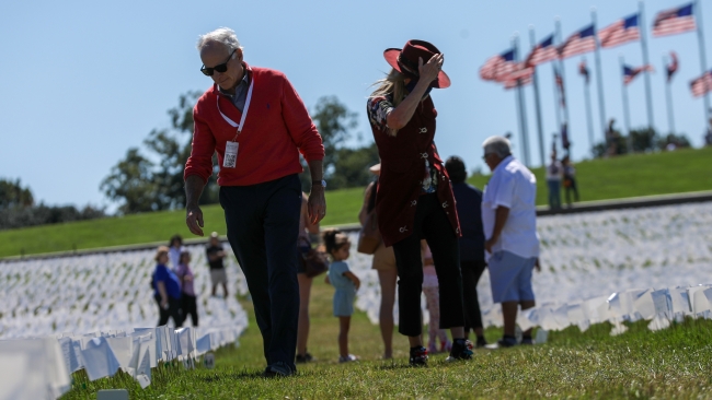 Washington'da salgında hayatını kaybedenler anılıyor