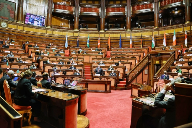 TBMM Başkanı Şentop'tan insanı merkeze alan yaklaşımın benimsenmesi çağrısı