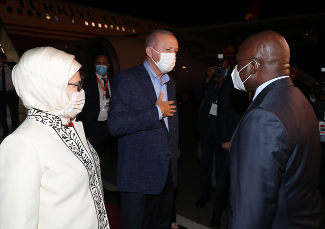 Cumhurbaşkanı Erdoğan Afrika ziyaretinin ilk durağı Angola'da