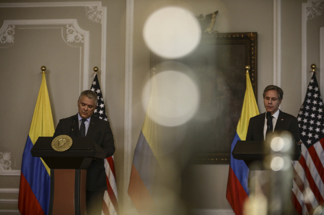 ABD Dışişleri Bakanı Blinken'den Kolombiya'ya ziyaret