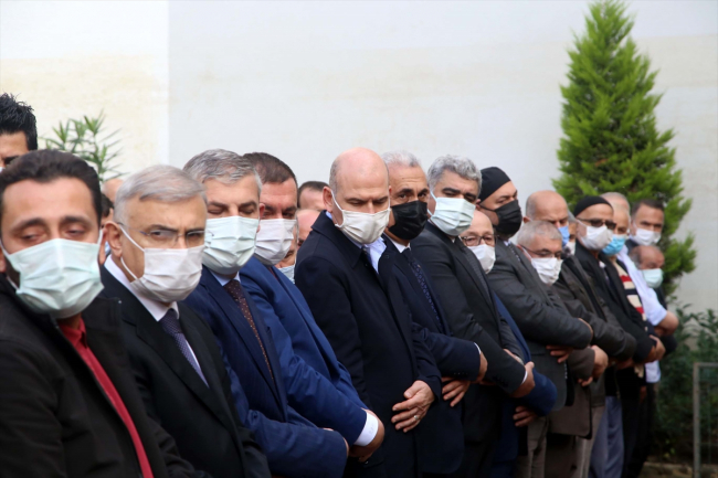 Bakan Soylu, selde kaybolanların gıyabi cenaze namazına katıldı