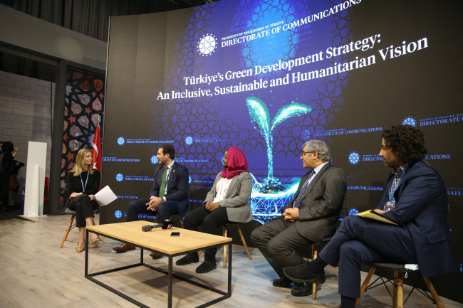 İletişim Başkanlığından Glasgow'da "Türkiye'nin Yeşil Kalkınma Stratejisi Paneli"