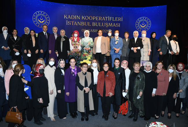 Emine Erdoğan: Kadınlar, kooperatifler aracılığıyla ekonomik güçlerini bir araya getiriyorlar