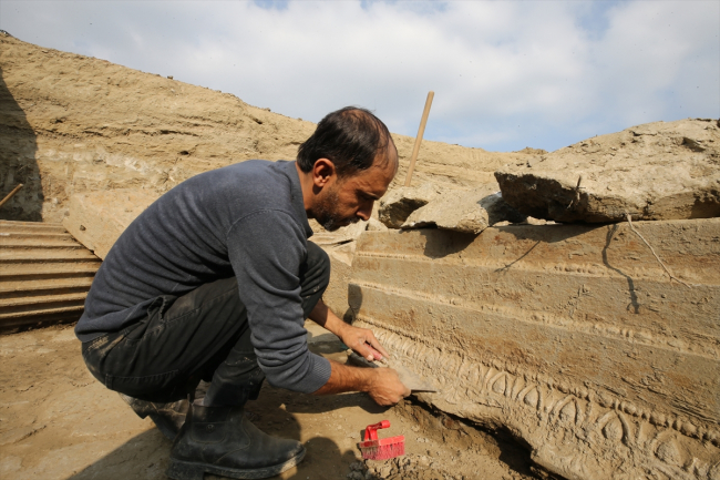 Aydın'daki antik kent Magnesia'da 'Zeus Tapınağı' ortaya çıktı