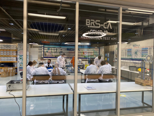 Meslek liselerinden 15 dakikada sonuç veren test kiti