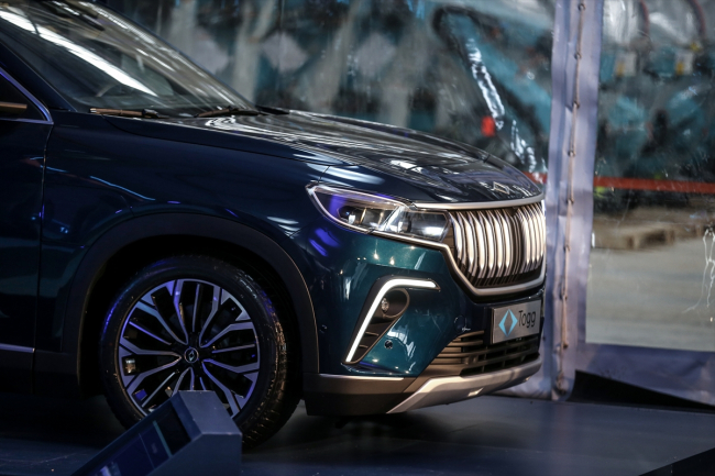 Togg seri üretime hazırlanıyor: Bantları kuruldu